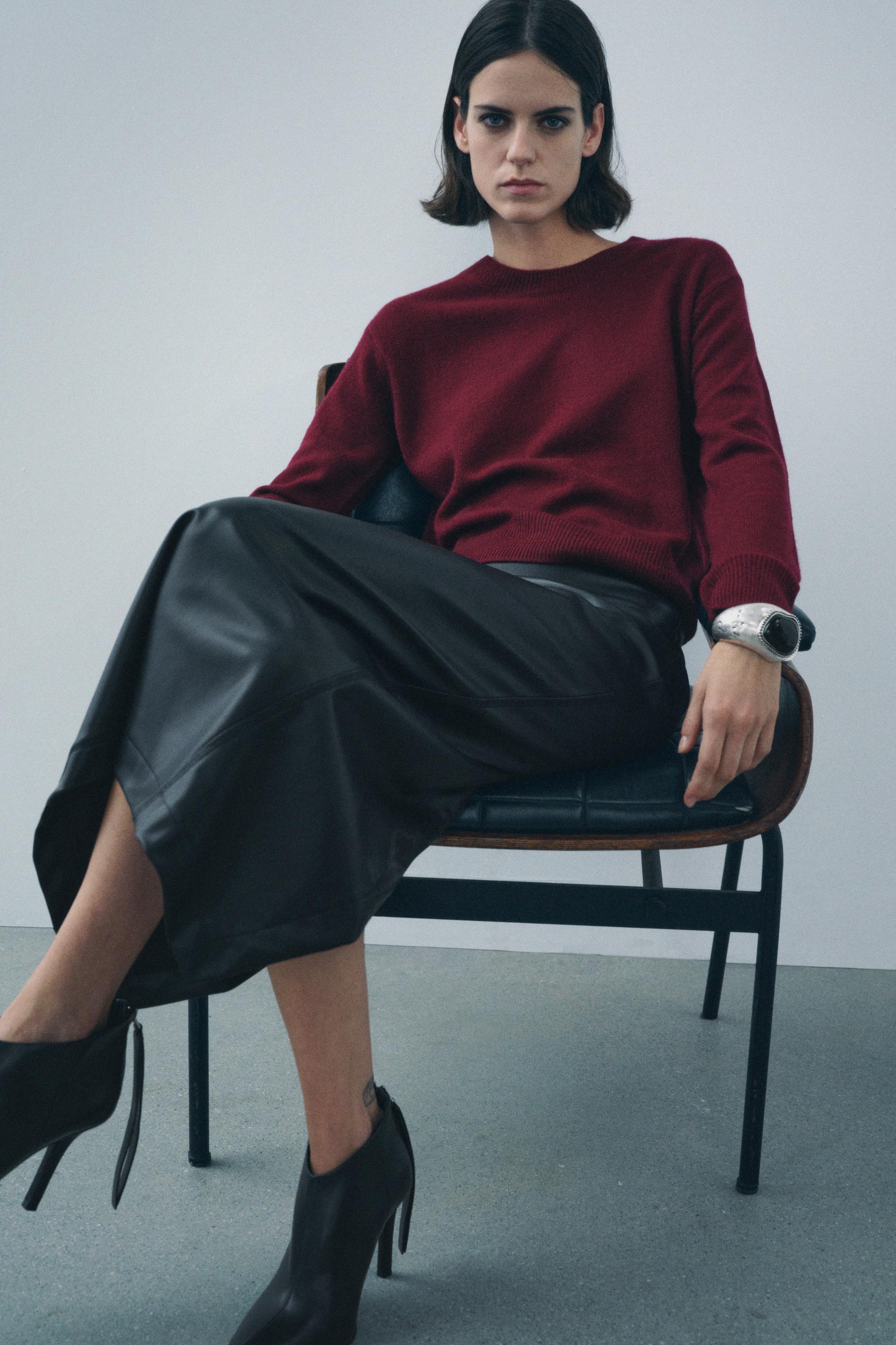 New Zara 100% good cashmere outfit