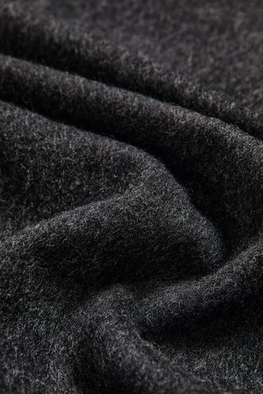 CASHMERE THROW - Anthracite grey by Zara