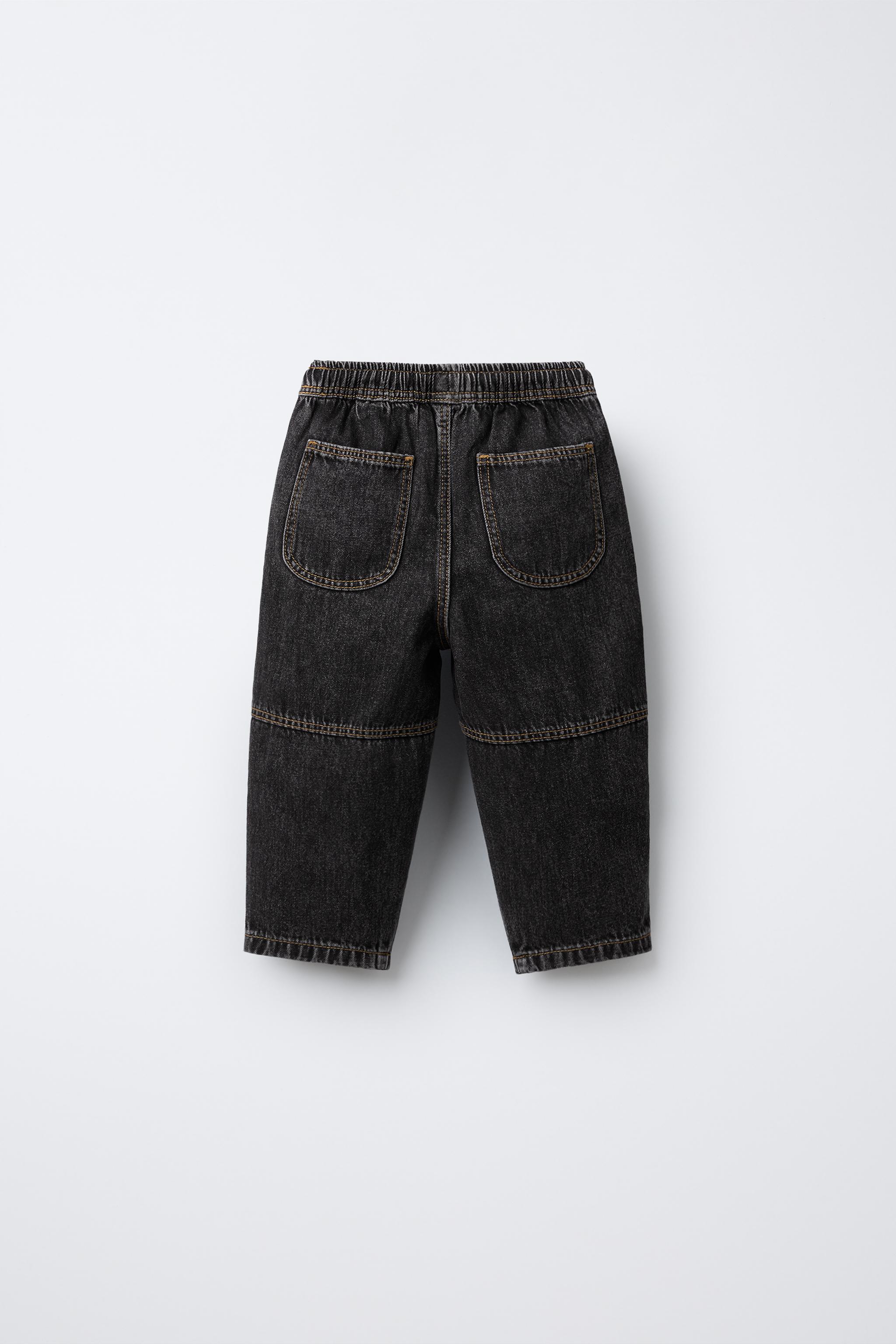 デニムバギーパンツ - グレー | ZARA Japan / 日本