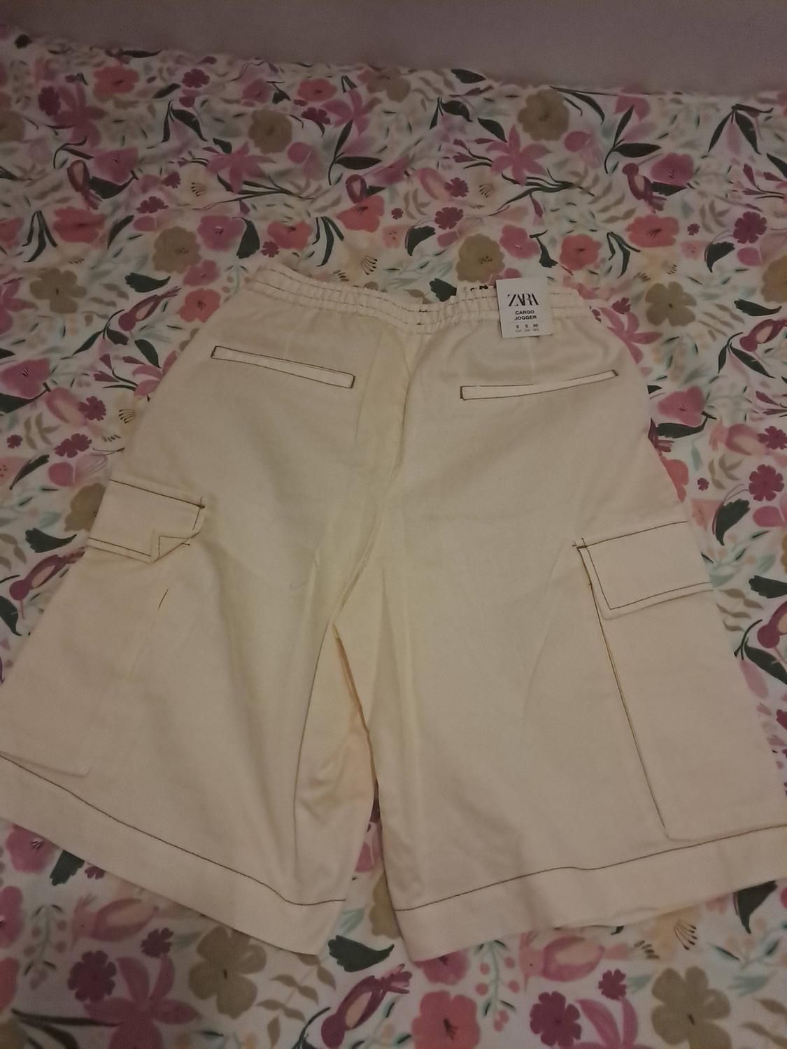 COTTON - LYOCELL CARGO BERMUDA SHORTS - Image 2