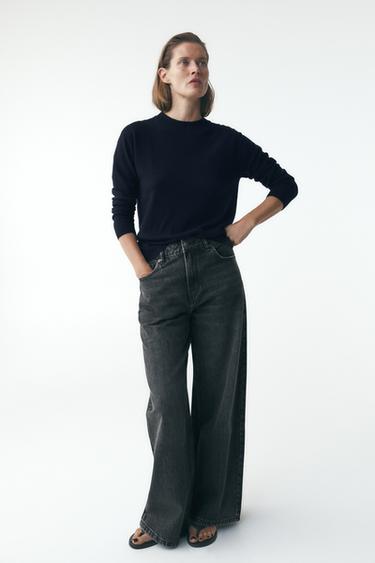 JERSEY 100% LANA EXTRA SUAVE - Marino de Zara
