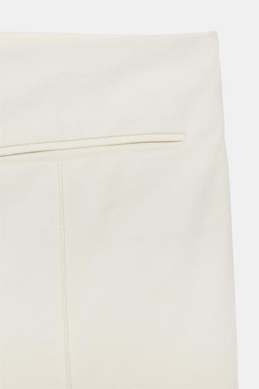 ZW COLLECTION CAPRI TROUSERS - Ecru by Zara - Image 10