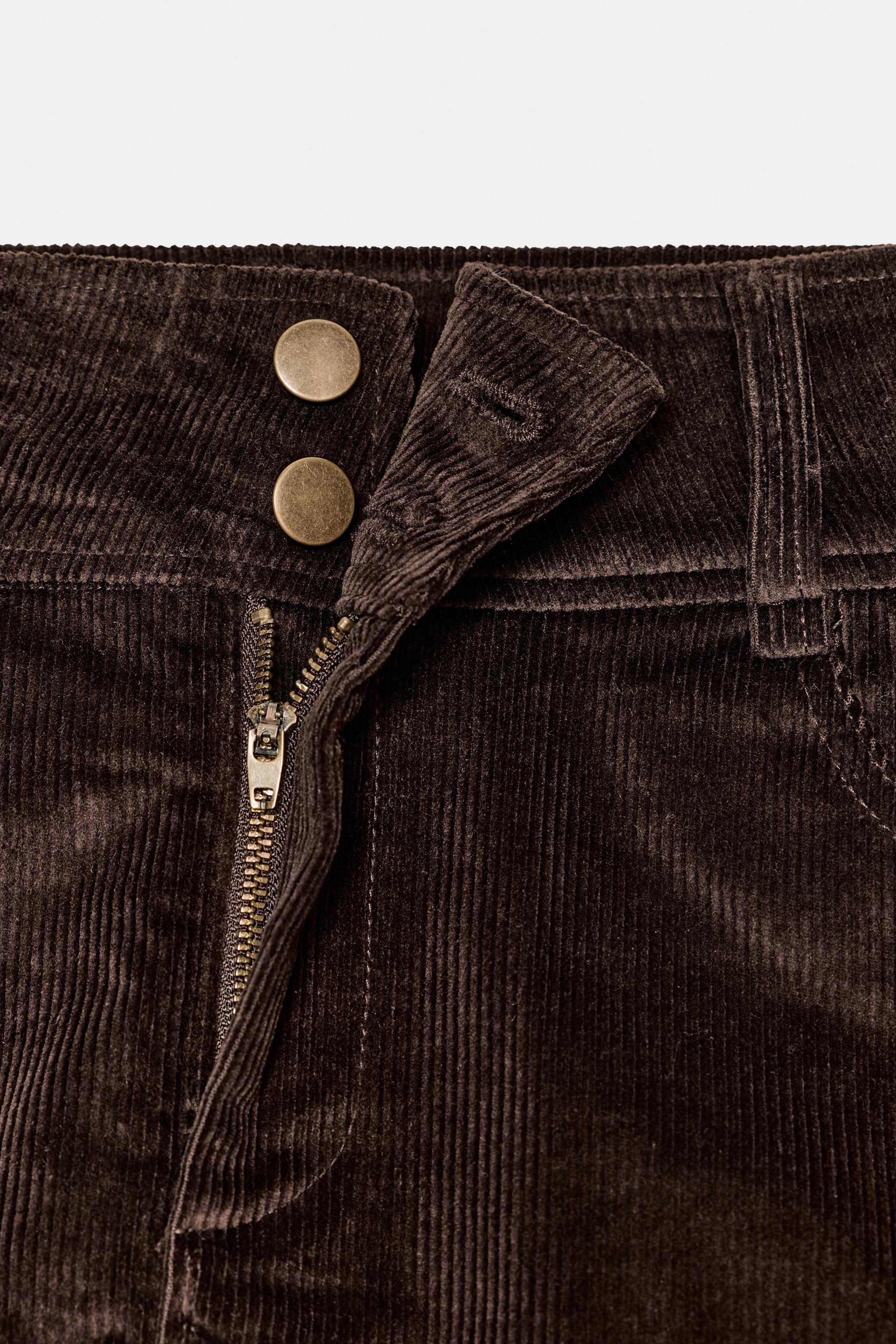 CORDUROY MINI SKIRT