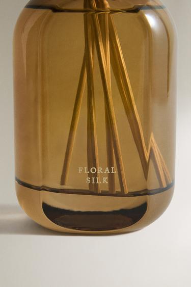 (185 ML) FLORAL SILK REED DIFFUSERS - Ecru/Yellow by Zara - Image 2