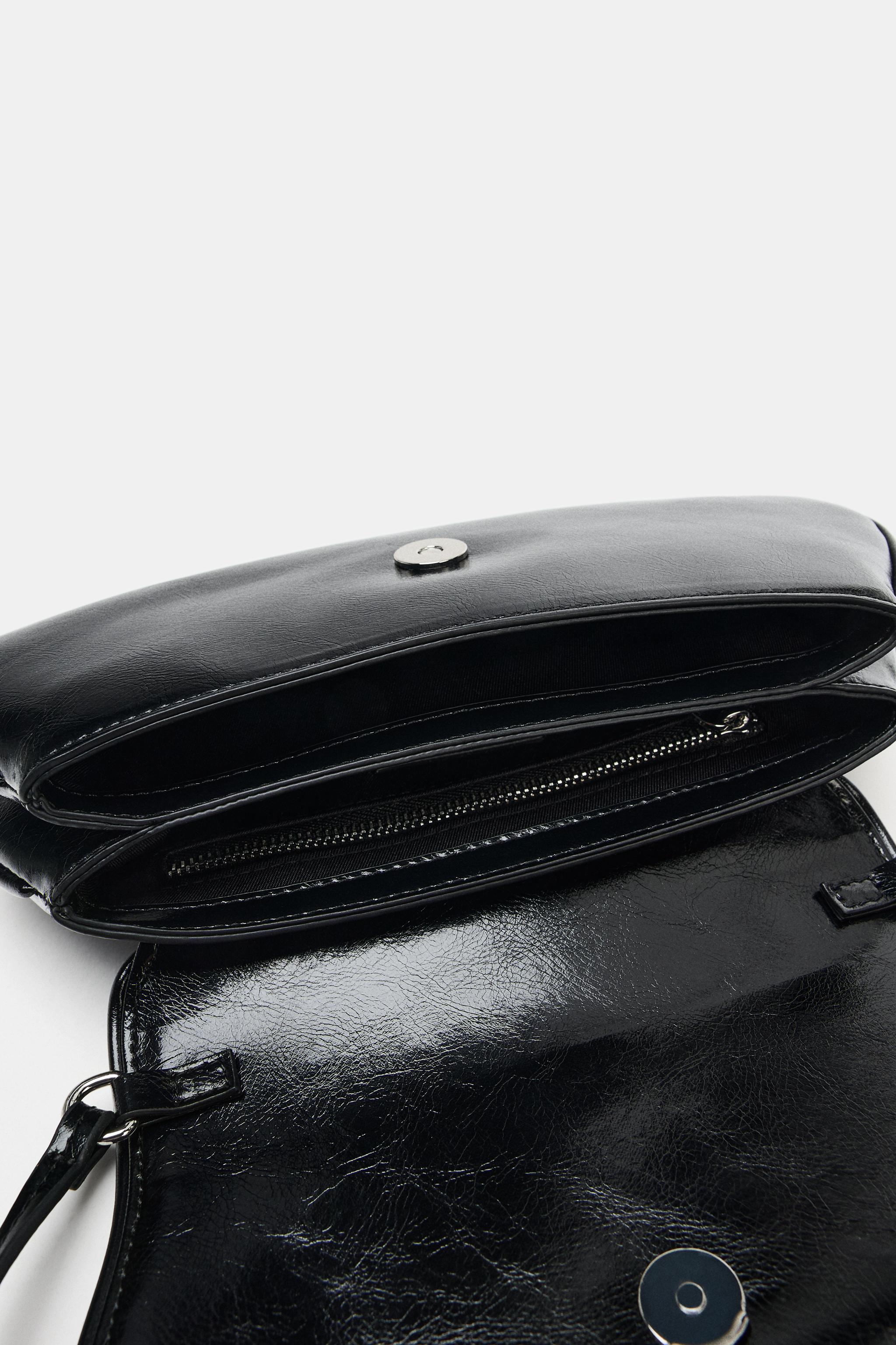 Женские сумки Zara FLAP SHOULDER — фото 4