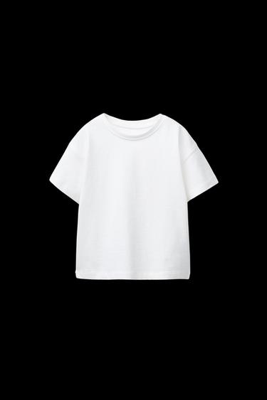 3ER-PACK UNIFARBENER T-SHIRTS - Koralle von Zara