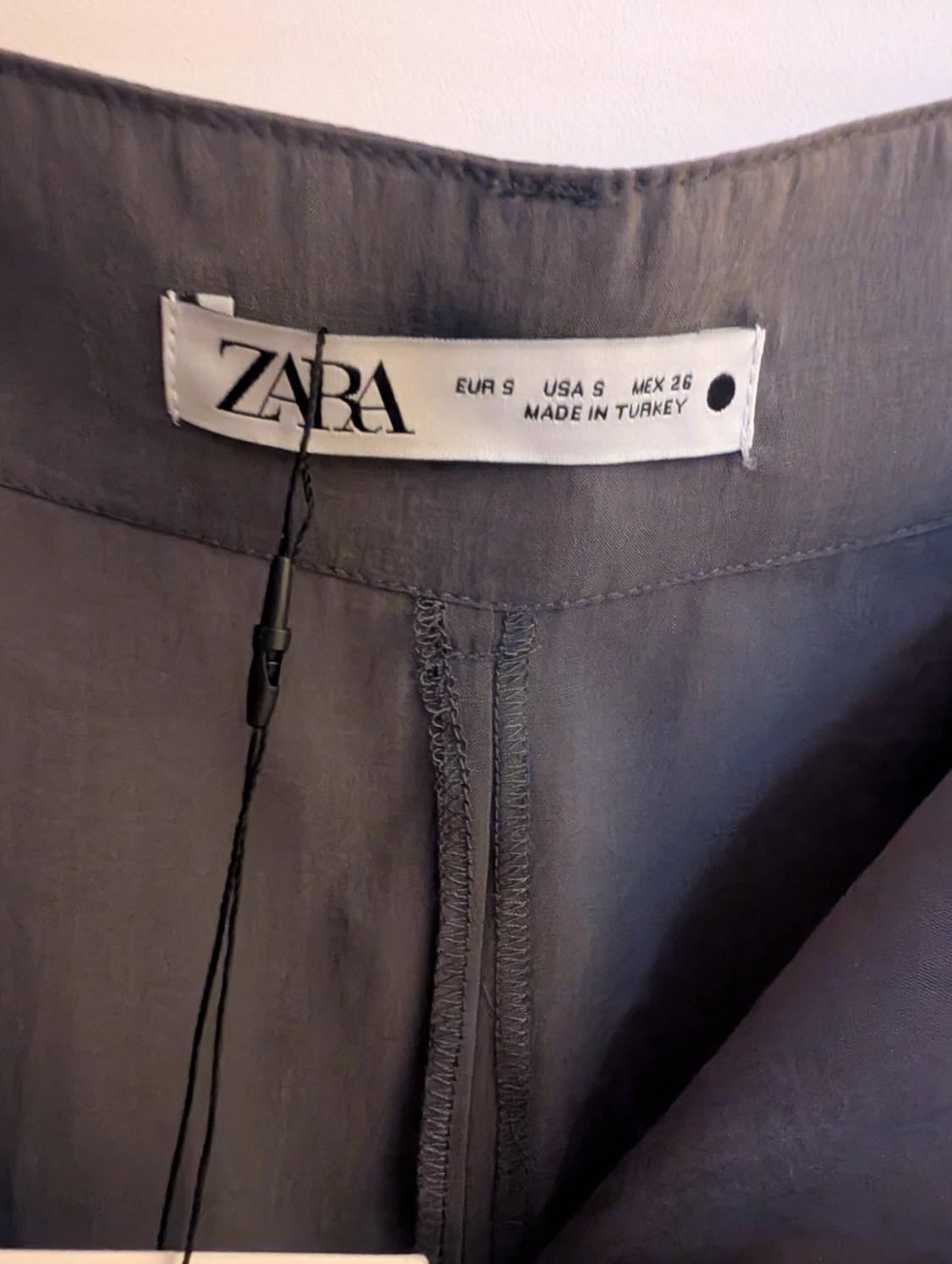 PANTALÓN ANCHO CON PINZAS. ZW COLLECTION. - Image 8