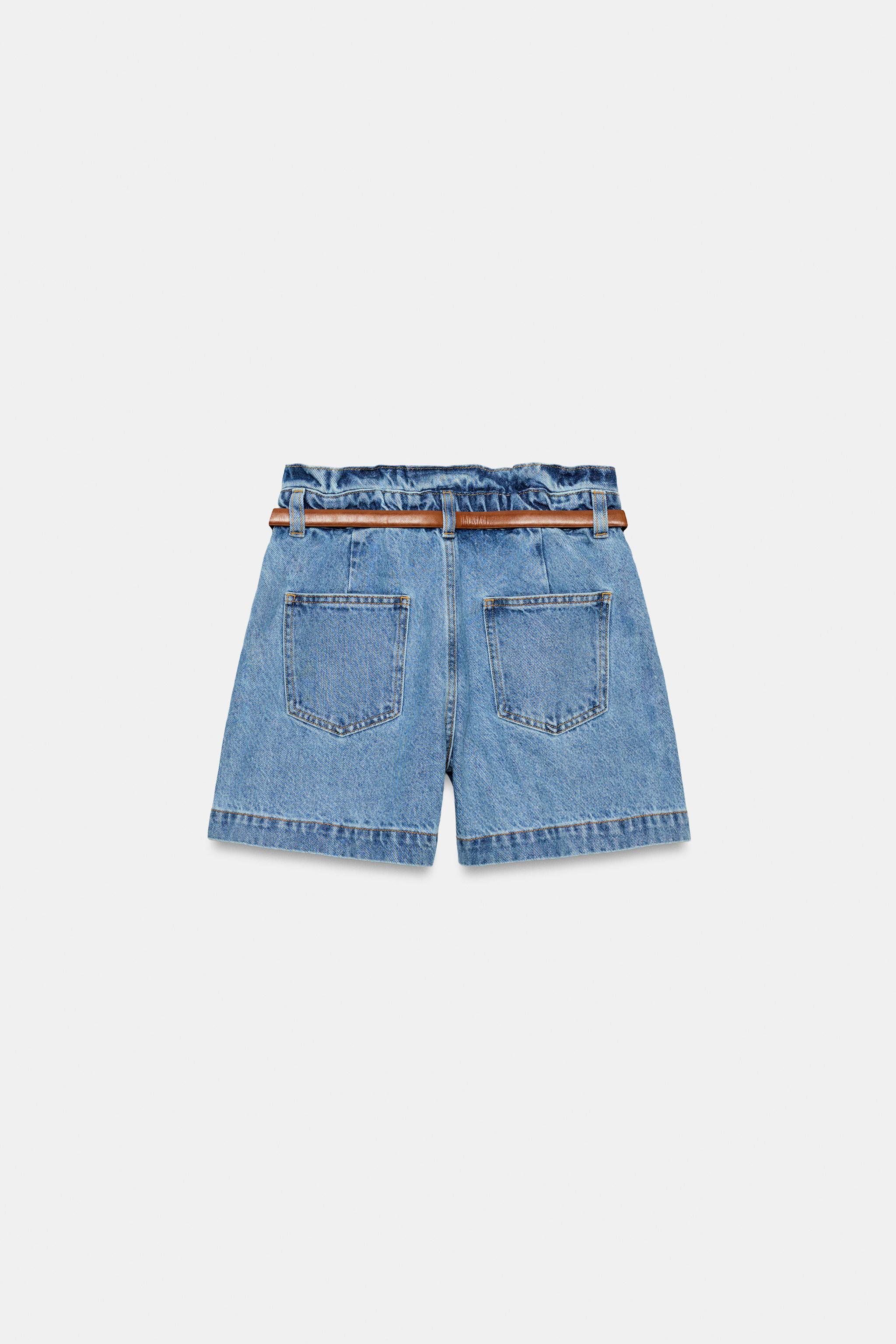KEMERLİ BAGGY BERMUDA - Görsel 7