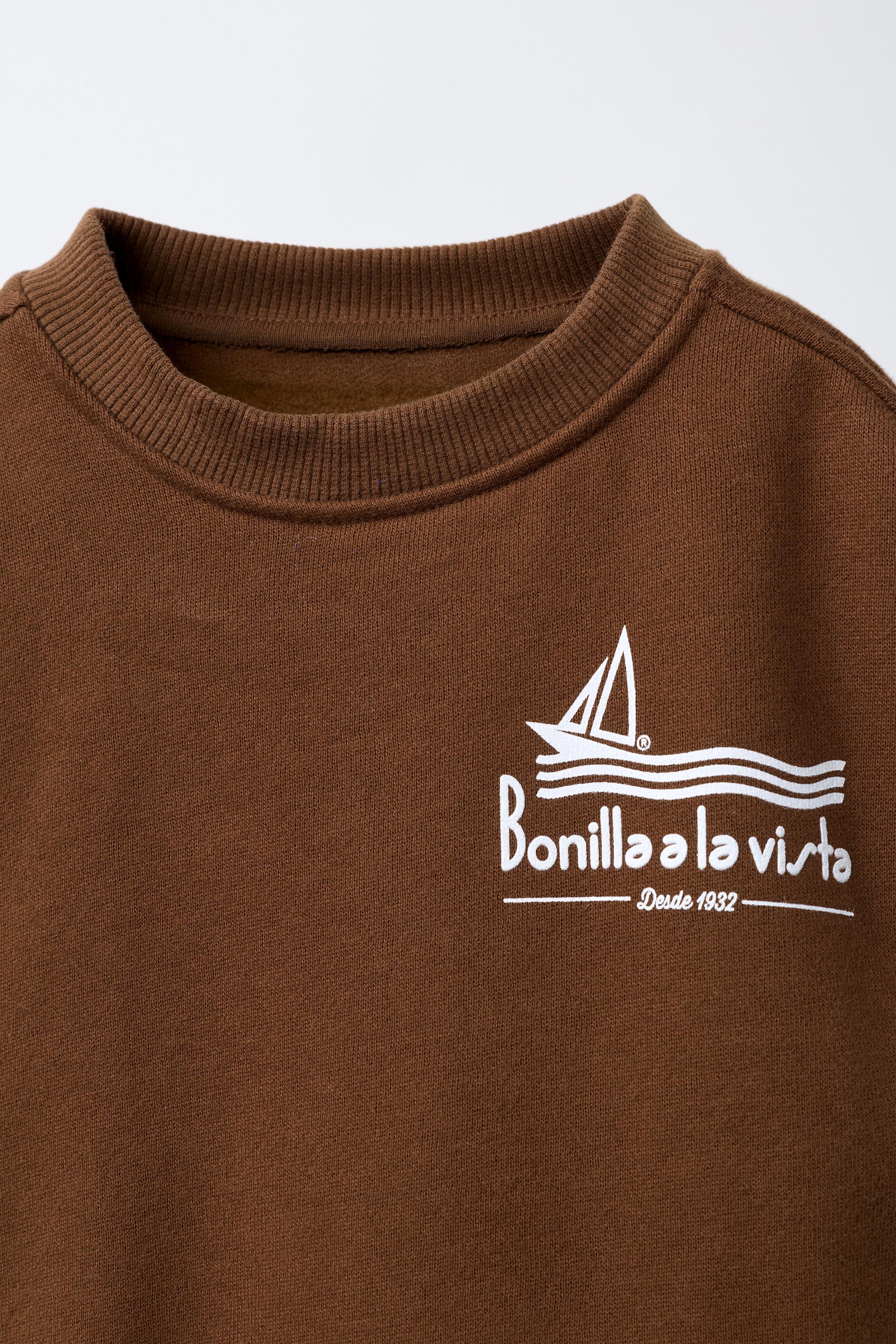 BONILLA A LA VISTA ® X ZARA PRINTED SWEATSHIRT