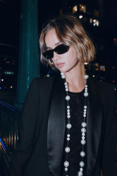 МЕТАЛЕН ЃЕРДАН СО ВРВКА И БИСЕРИ - 109 од Zara