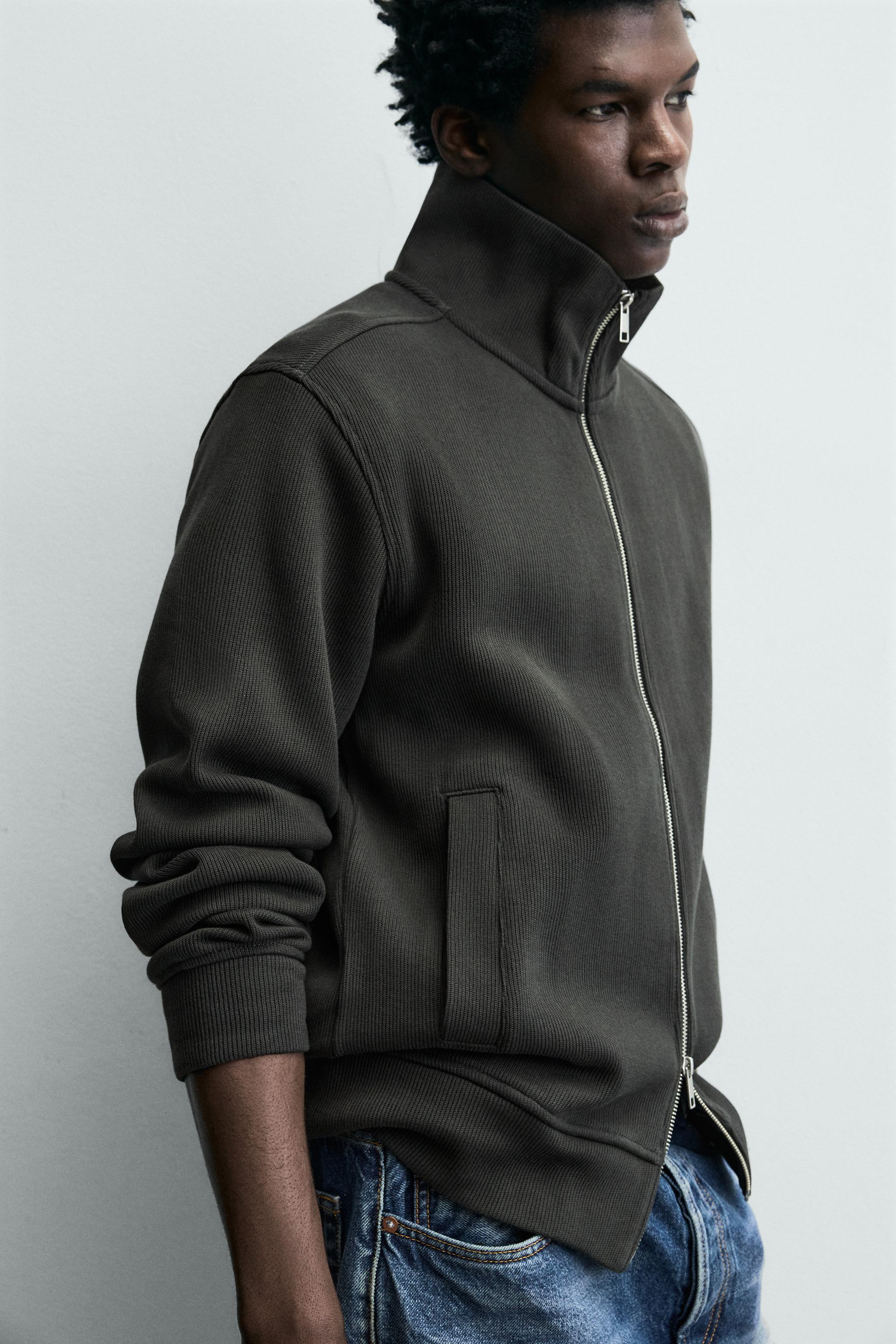 INTERLOCK RIBBED JACKET