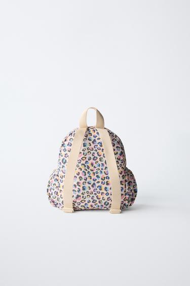ANIMAL PRINT BACKPACK - Pink by Zara - Image 4