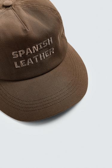 GUITARRICADELAFUENTE WASHED EMBROIDERED CAP - Brown by Zara - Image 5