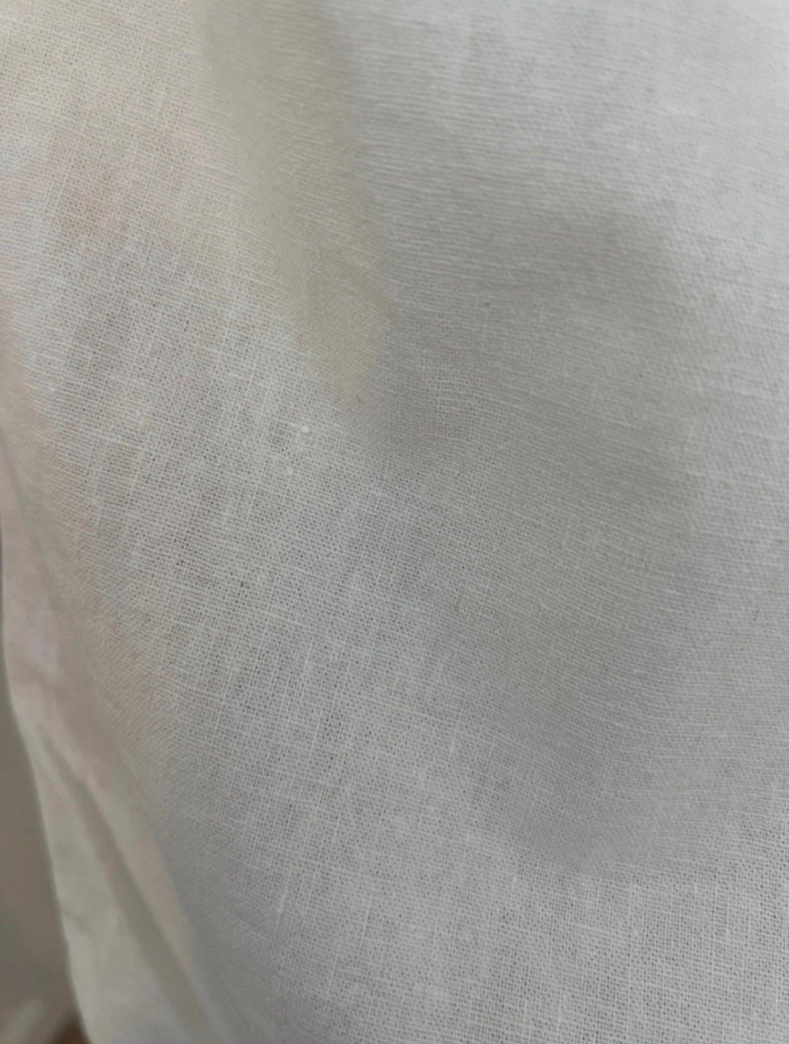 FULL LENGTH LINEN BLEND TROUSERS - Image 3