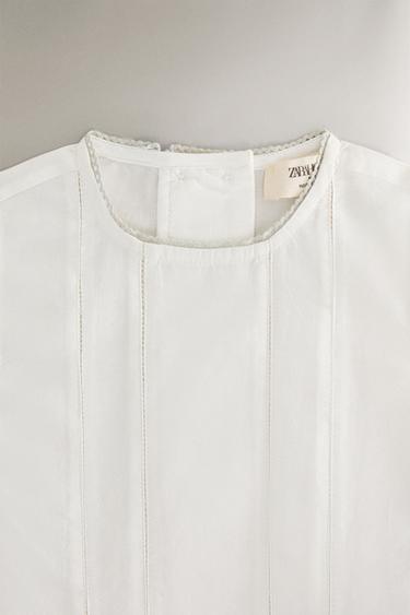 ENSEMBLE ENFANT ENTRE-DEUX - Blanc cassé de Zara - Image 2