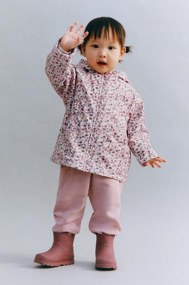 CONJUNTO SUDADERA Y PANTALÓN BALLOON LISO - Rosa de Zara