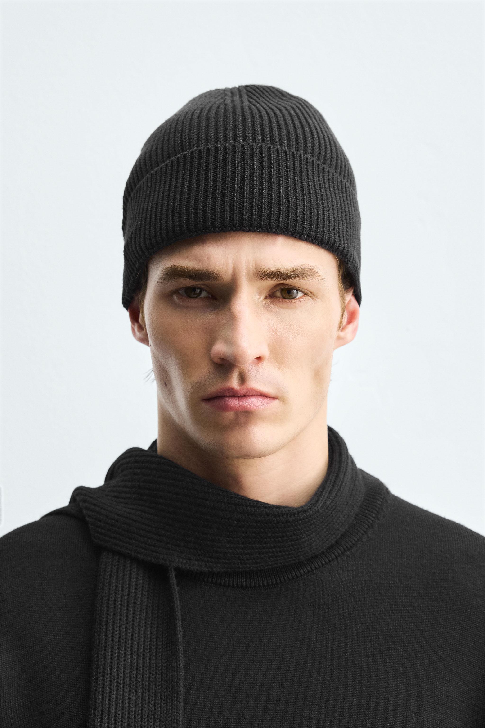 BASIC KNIT HAT - Black | ZARA United States