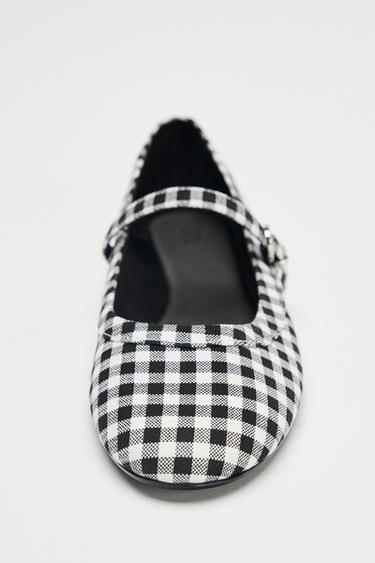 CHECK MARY JANES - Multicoloured by Zara - Image 5