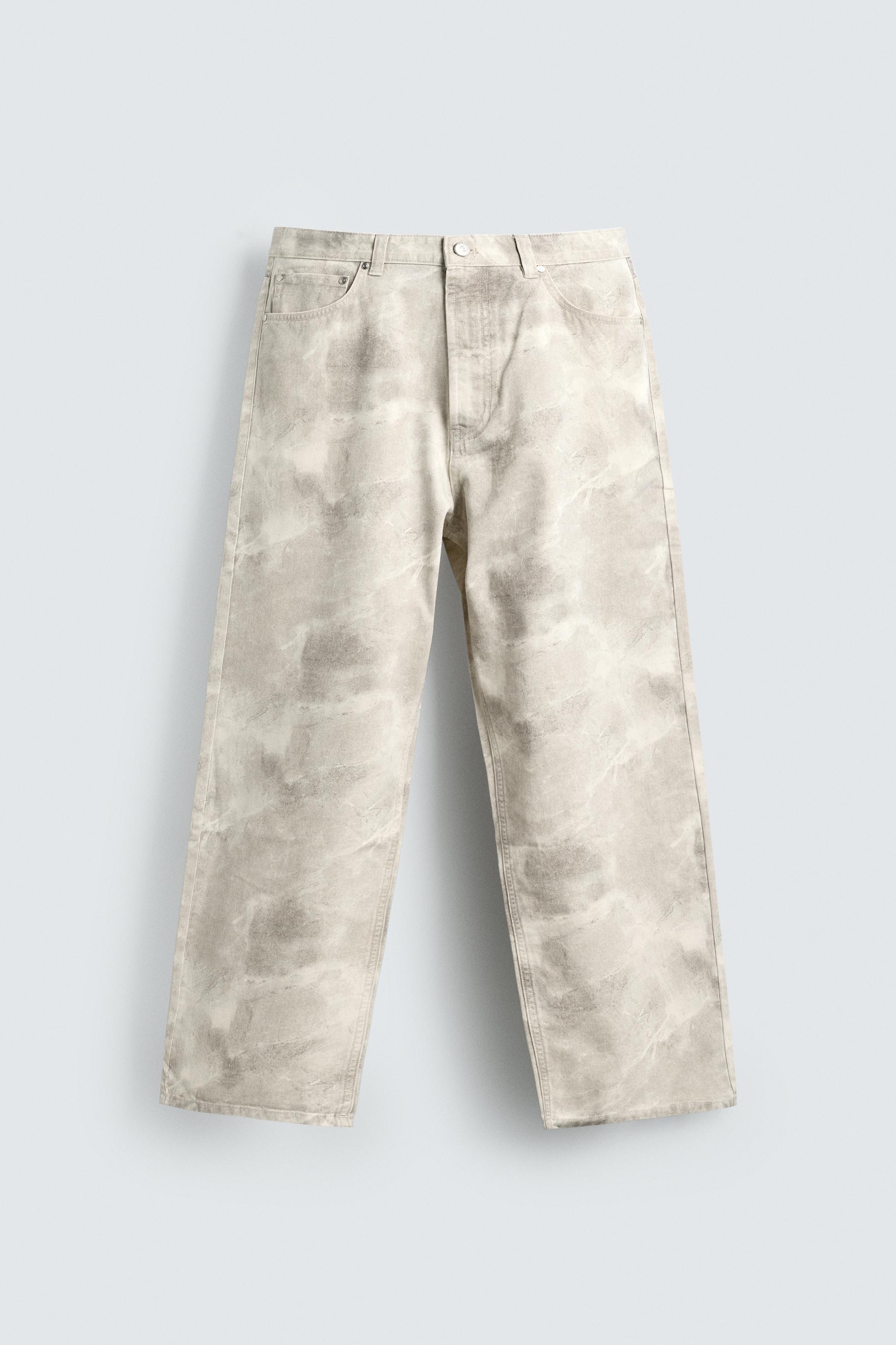 BAGGY FIT JEANS - Printed | ZARA Canada