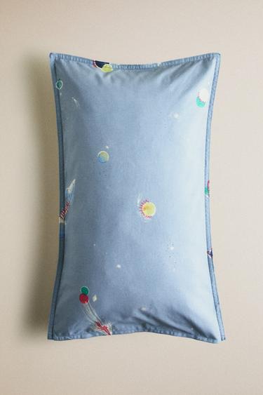 CHILDREN’S SPACE PILLOWCASE - Multicoloured by Zara