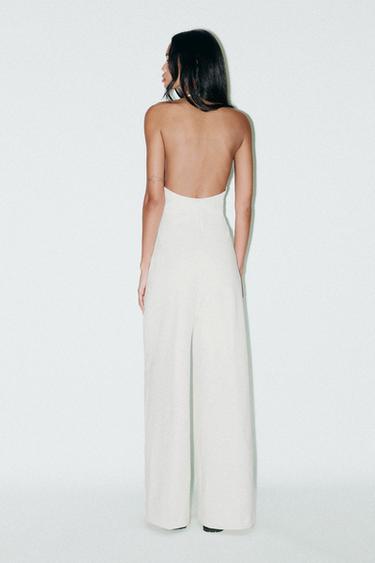 COMBINAISON LONGUE DOS NU - Blanc de Zara - Image 2