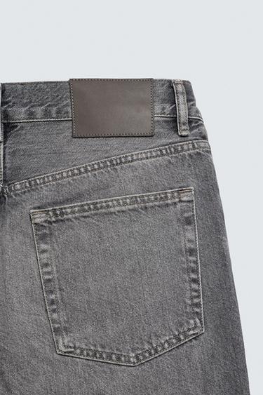 JEANS STRAIGHT FIT - Gris de Zara - Image 9
