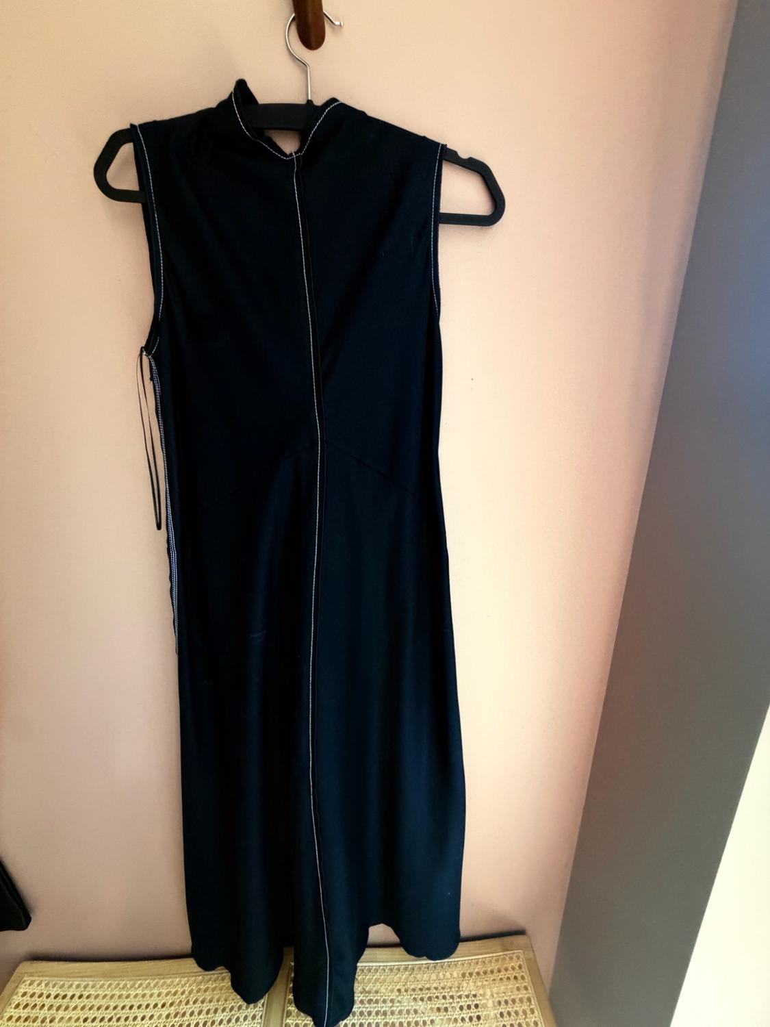 ZW COLLECTION TOPSTITCHED MIDI DRESS - Image 2