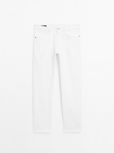 Jeans slim fit - Blanco de Zara