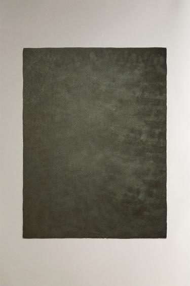 COUVERTURE JACQUARD FLEURS - Vert / Bleu de Zara