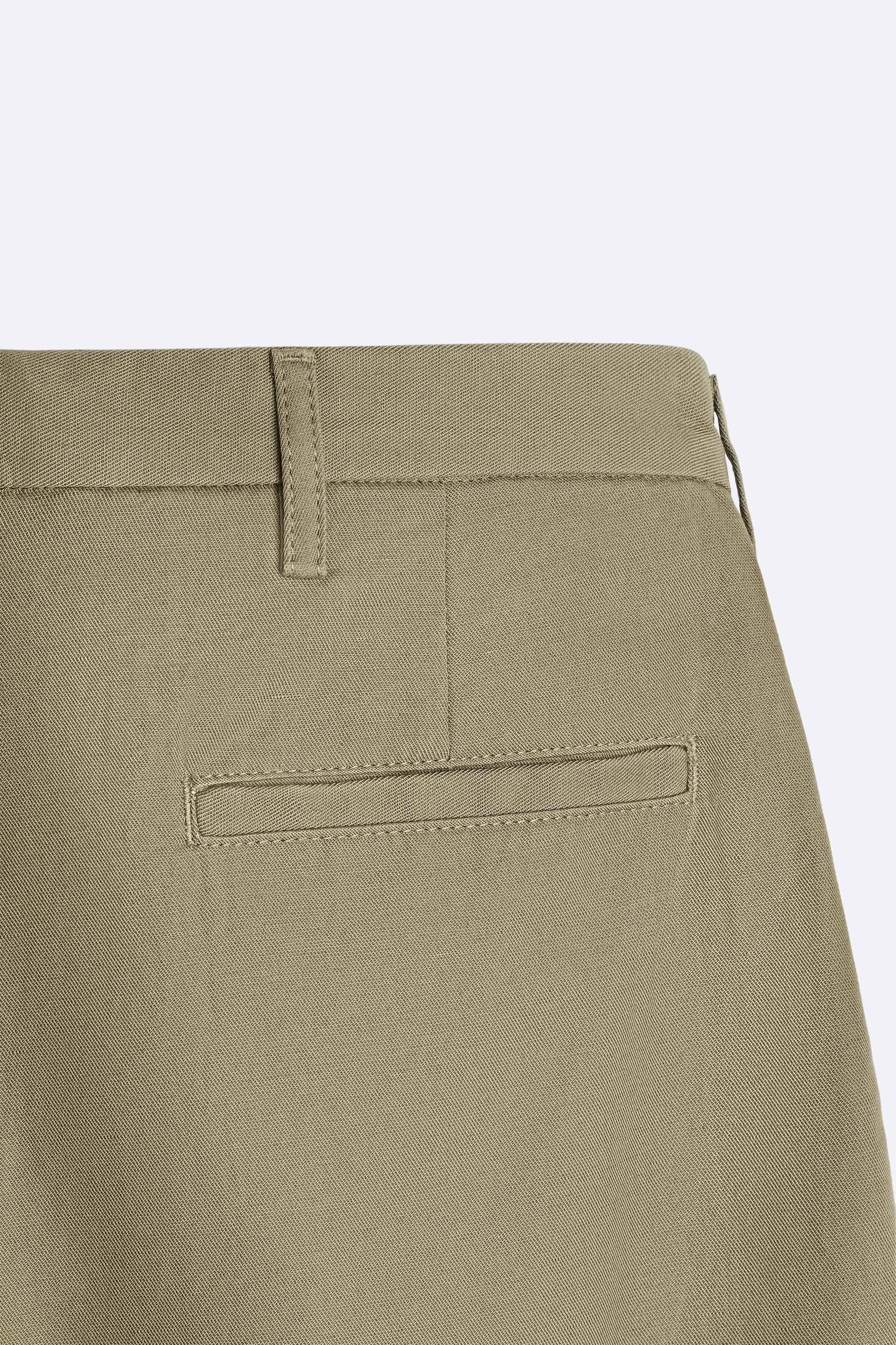 PANTALON CHINO COTON - LIN