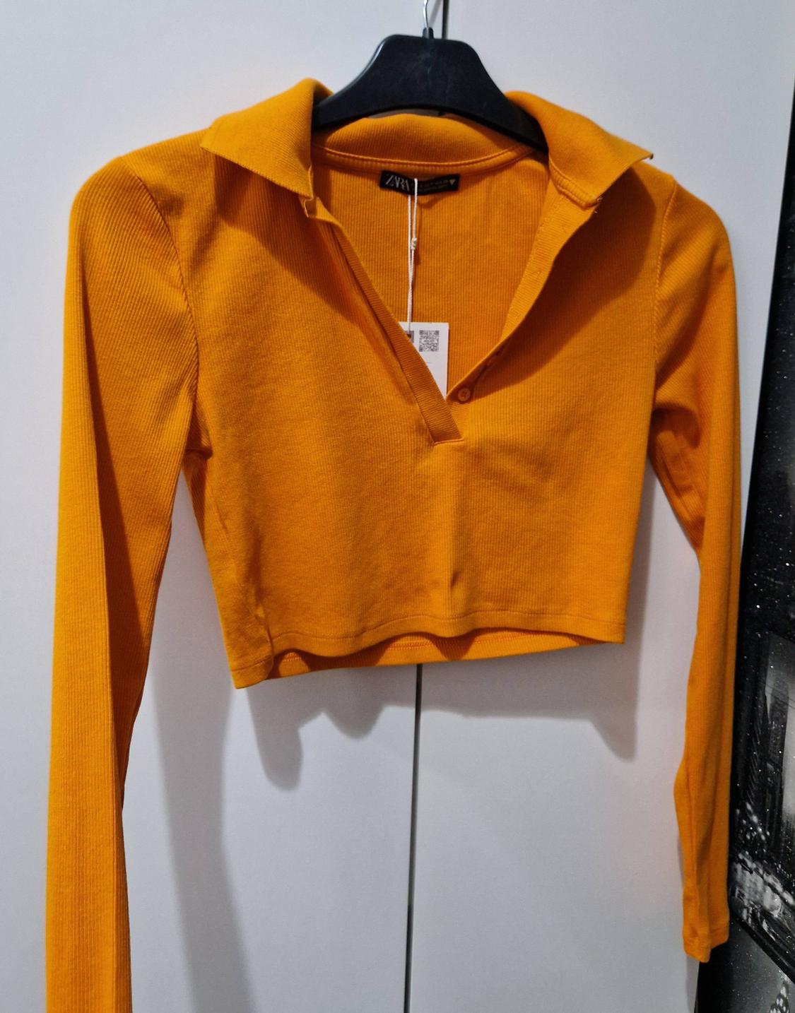 ORANGE CROP TOP/SHIRT - Image 2