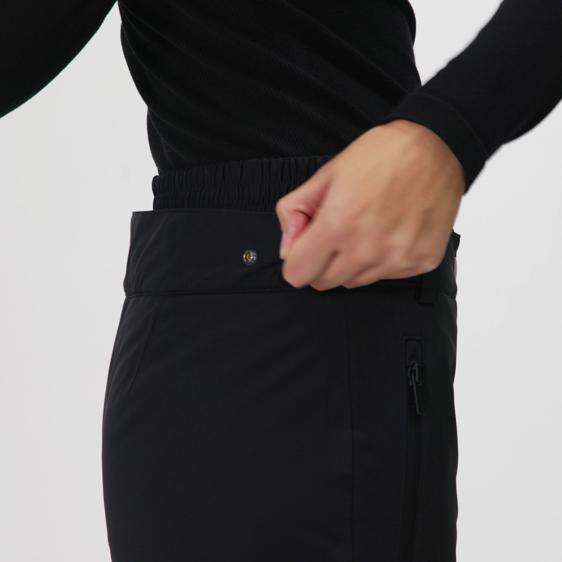 DOUBLE WAIST WATER-RESISTANT TROUSERS RECCO® TECHNOLOGY SKI COLLECTION