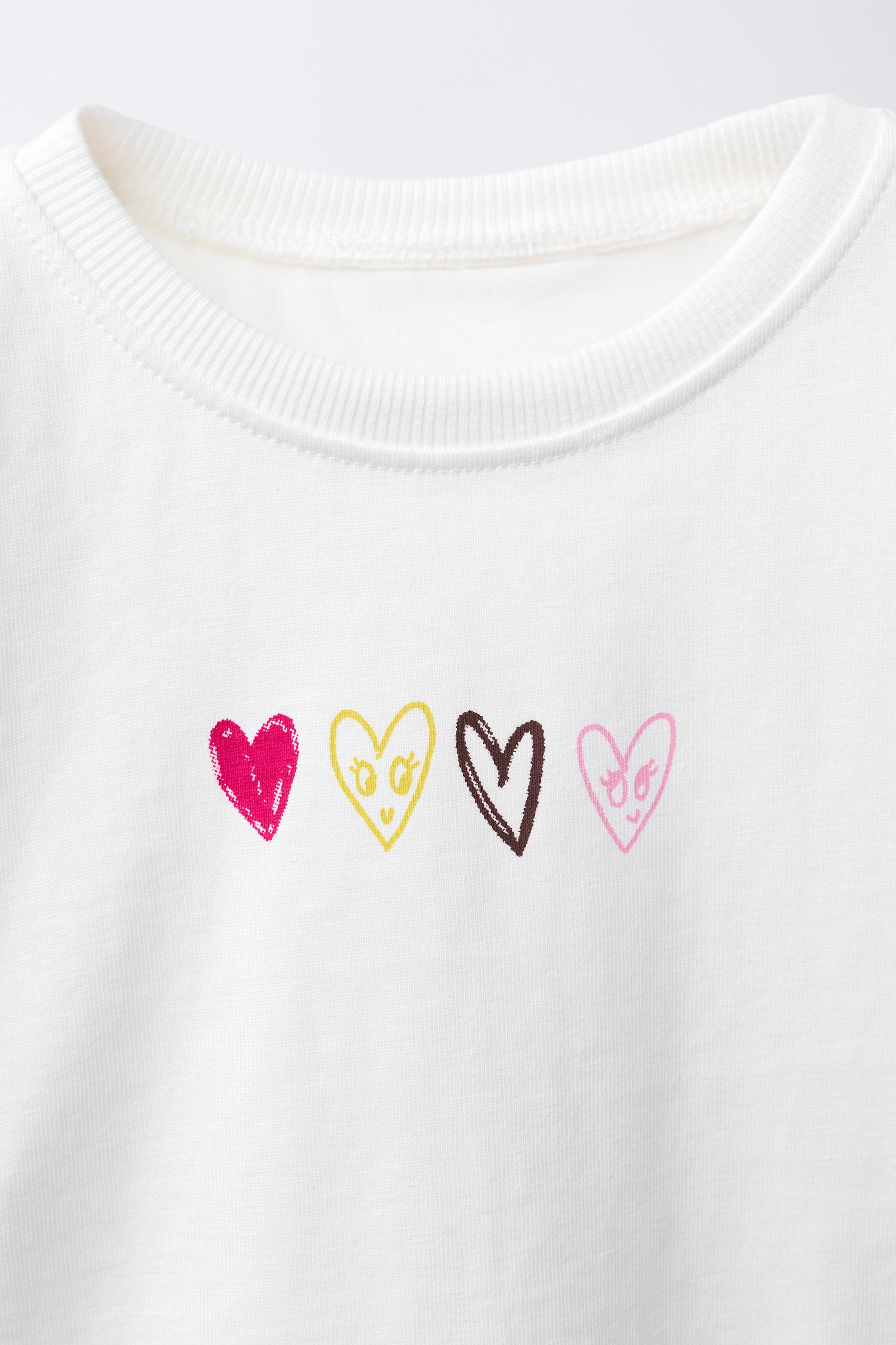♡さま専用 HEART TULLE T-SHIRT(ホワイト) Heart tulle t-shirt – POPPY