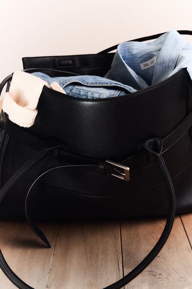 SAC À MAIN CEINTURE - Noir de Zara
