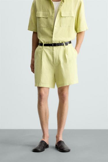 BERMUDA 100% LINO - Lima de Zara