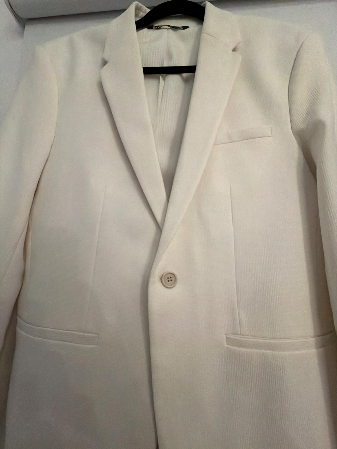 TEXTURED SUIT BLAZER - Image 2
