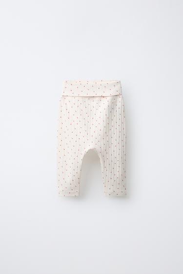 ENSEMBLE VESTE, BODY ET LEGGING À IMPRIMÉ CŒURS - Rose pastel de Zara - Image 4