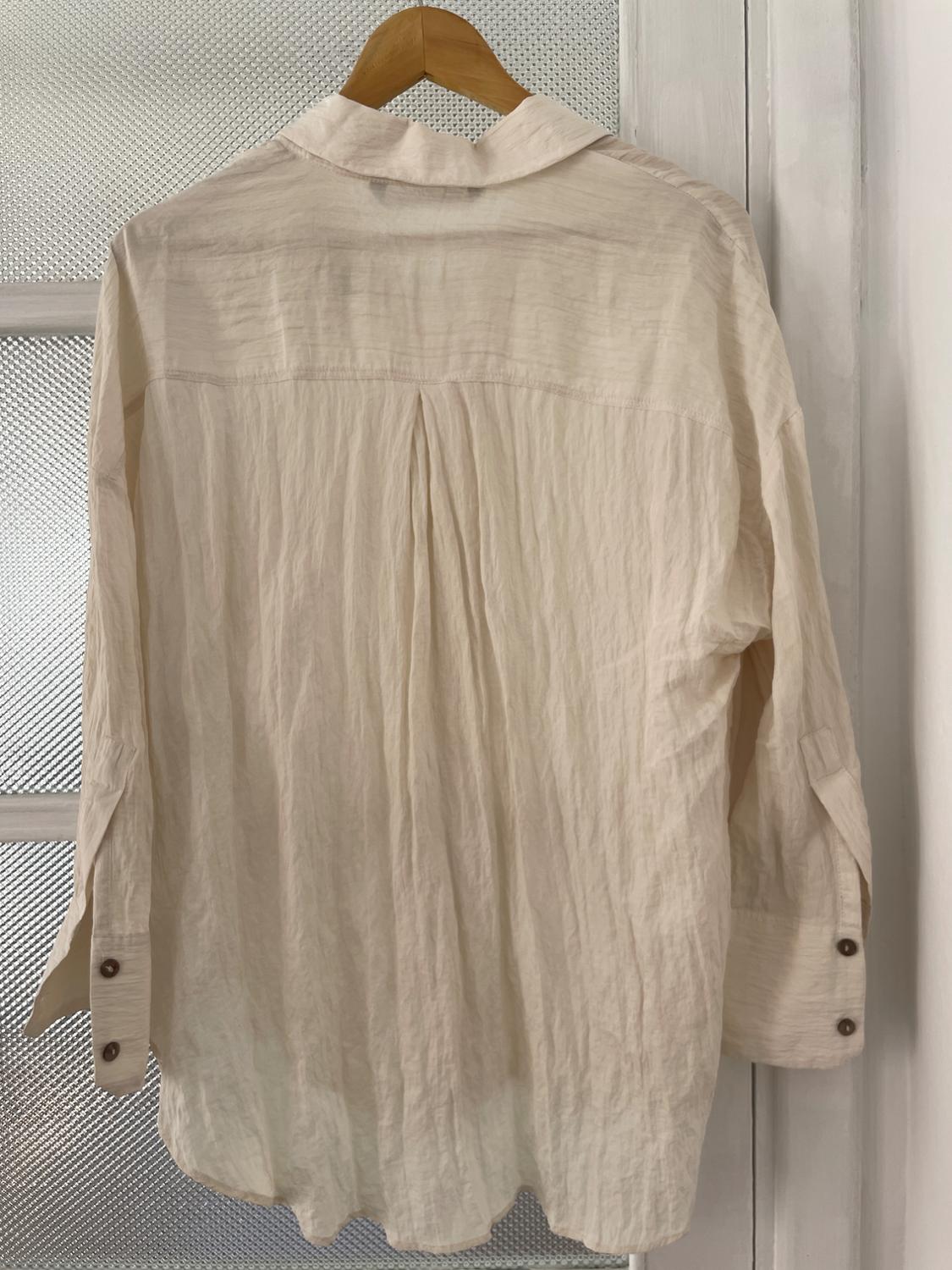 OVERSIZE CREASED-EFFECT SHIRT - Image 2
