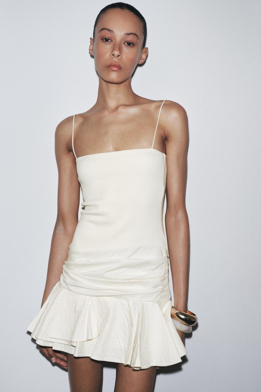 SHORT COMBINATION VOLUME DRESS