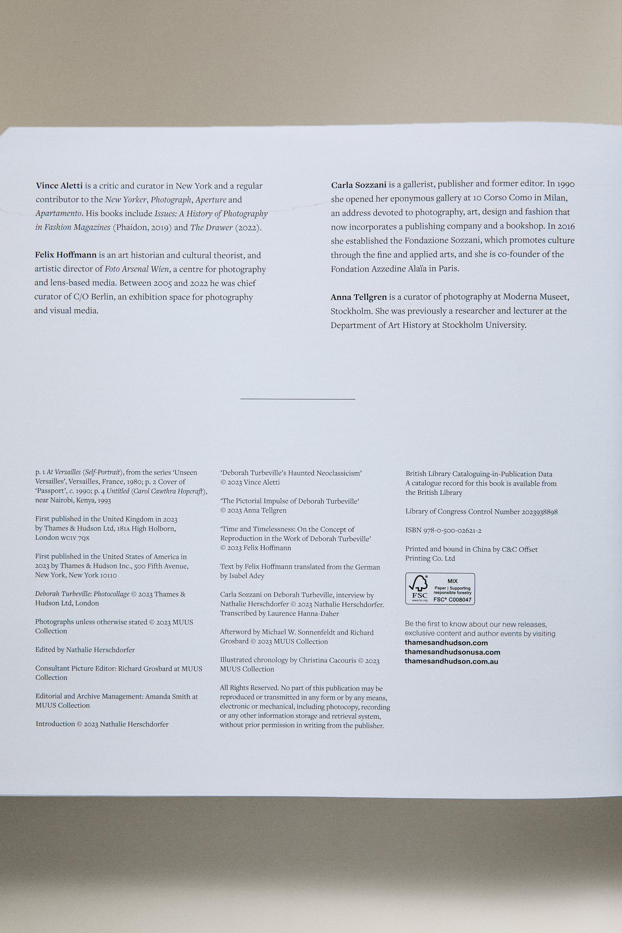 フォトコラージュブック - DEBORAH TURBEVILLE - ブラック/ホワイト