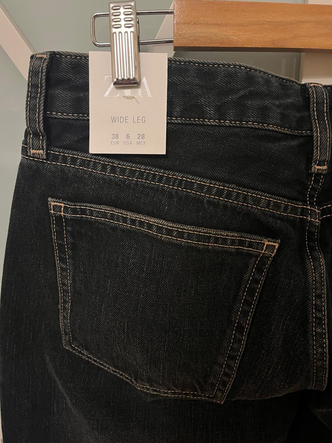 TRF WIDE-LEG LOW-RISE JEANS - Image 5