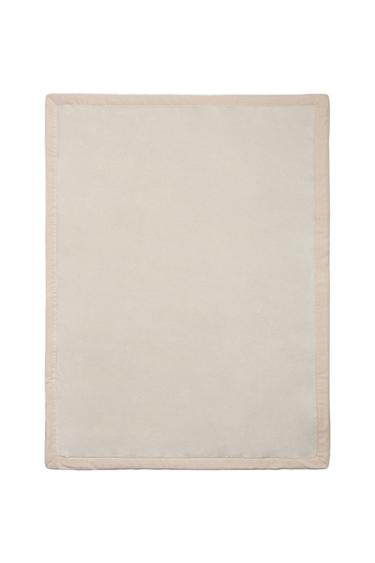 MANTA POLAR BEBÉ  ALGODÓN - Rosa de Zara