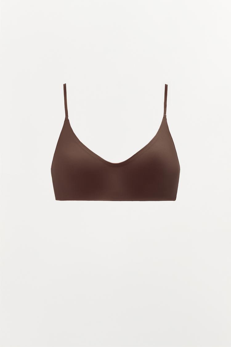 BRALETTE MET POLYAMIDE SCHOUDERBANDJES