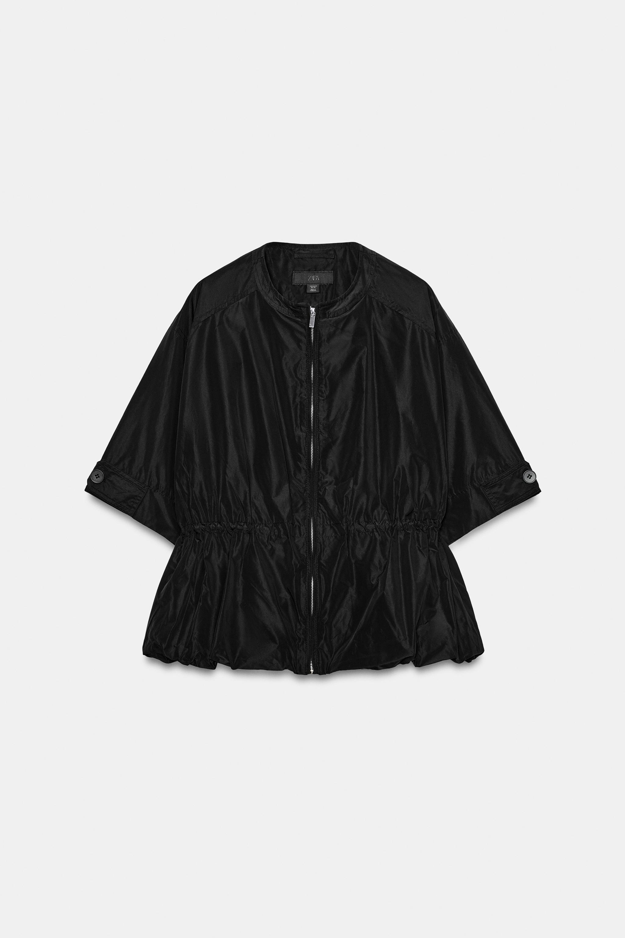 SHORT SLEEVE BALLOON PARKA