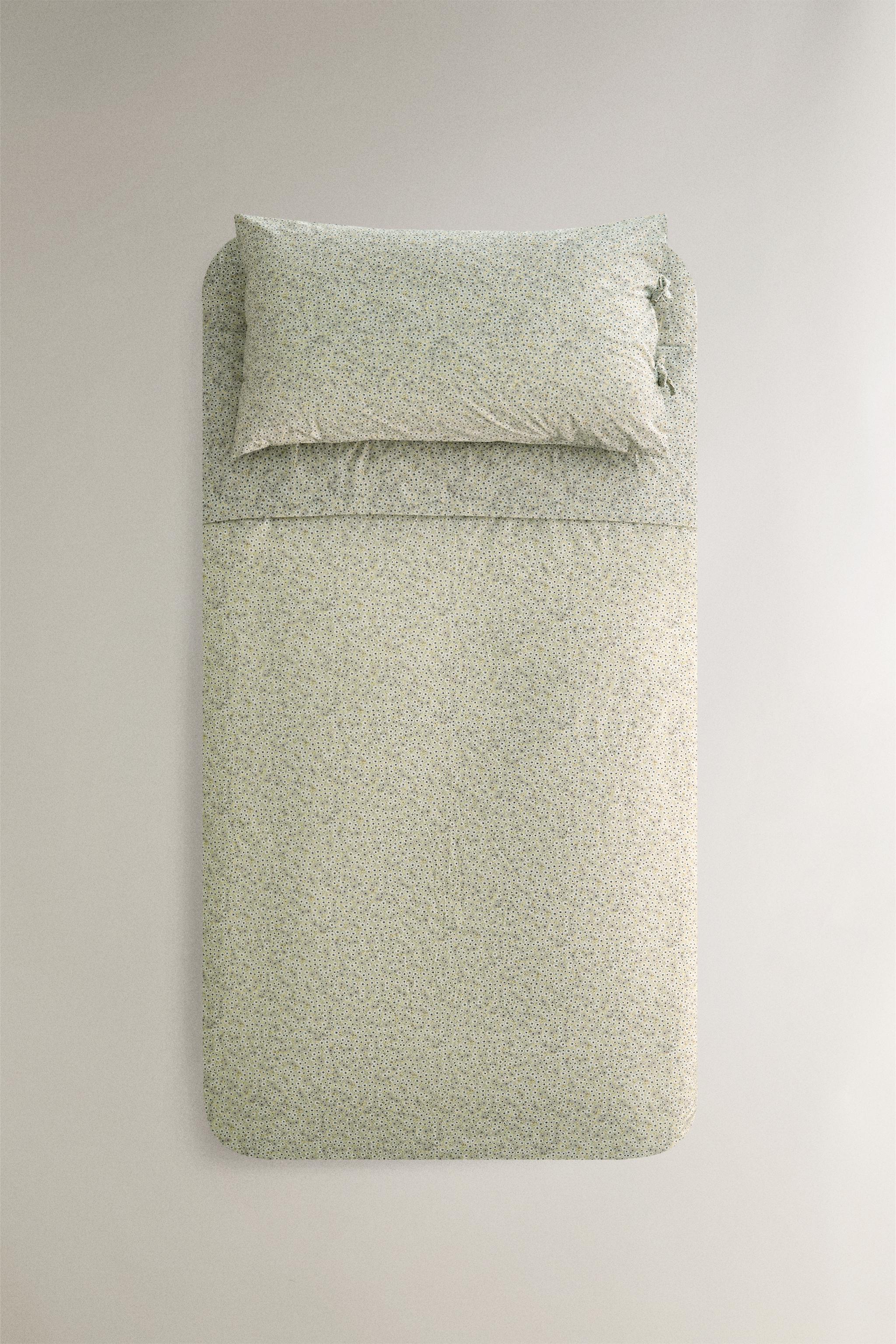 KIDS' FLORAL DUVET COVER