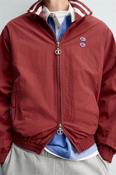 VESTE TECHNIQUE ÉCUSSONS CHAMPION ® X ZARA - Rouge de Zara - Image 4