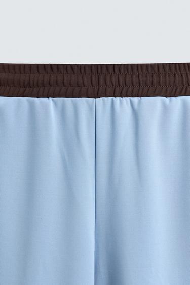 CONTRAST JOGGER TROUSERS HARRY LAMBERT FOR ZARA X DISNEY - Sky blue by Zara - Image 8