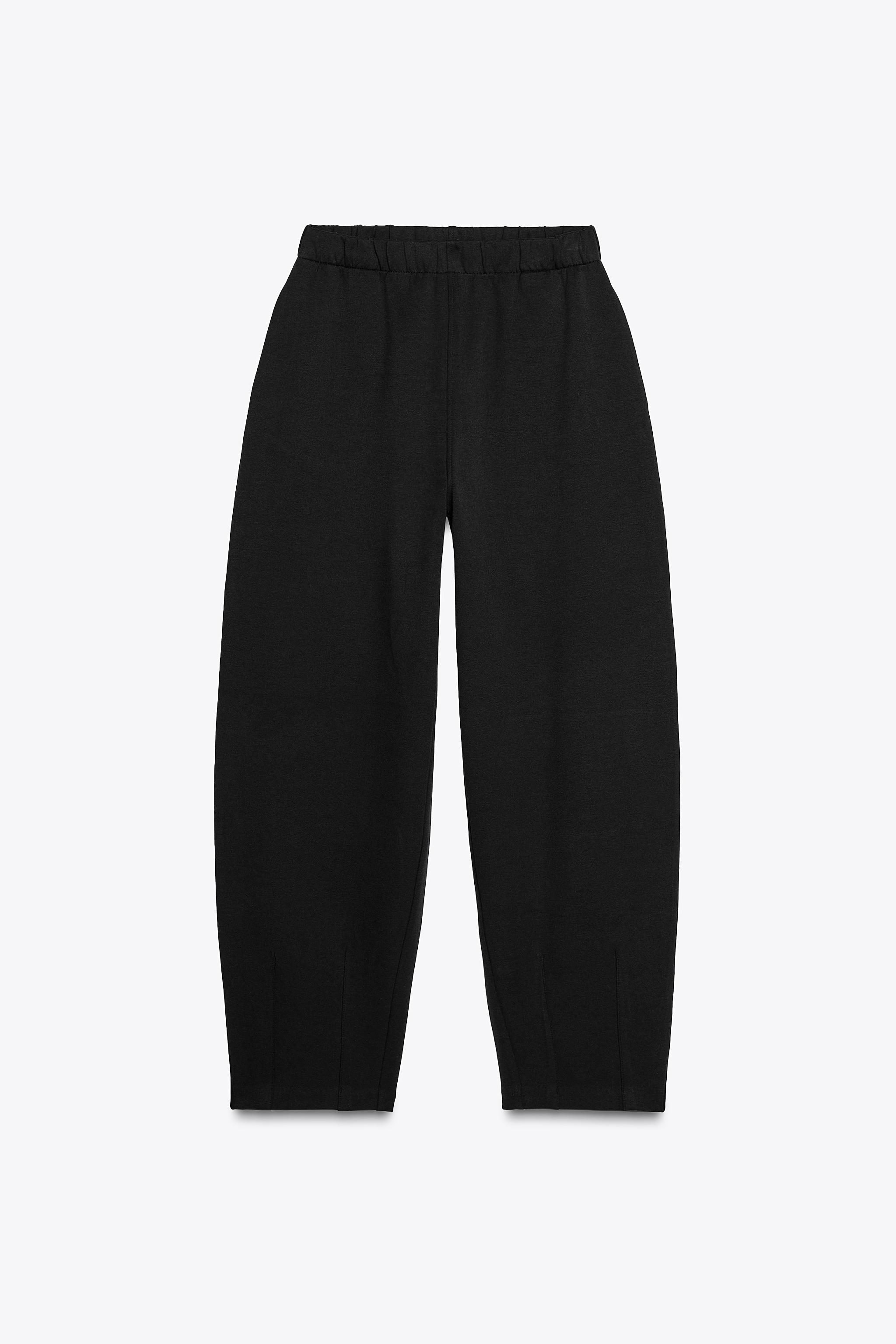 【ZARA】コクーンインターロックパンツ 3641/311/703 ZARA】コクーンインターロックパンツ 3641/311/703 (ZARA/パンツ