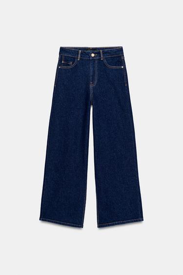 JEAN Z1975 JUPE-CULOTTE TAILLE HAUTE CONFORT - Bleu de Zara - Image 7