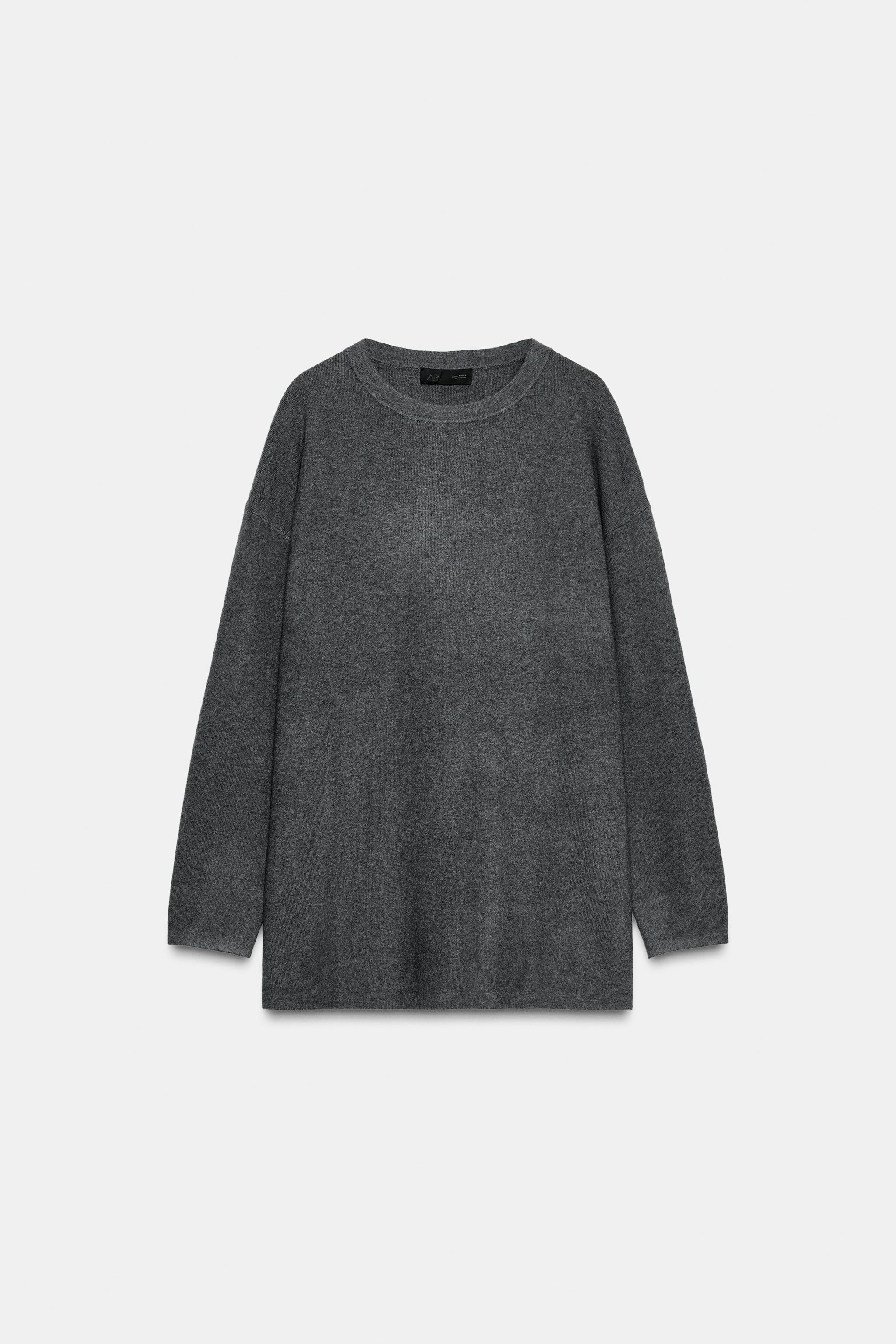 SOFT FEEL PLAIN KNIT JUMPER